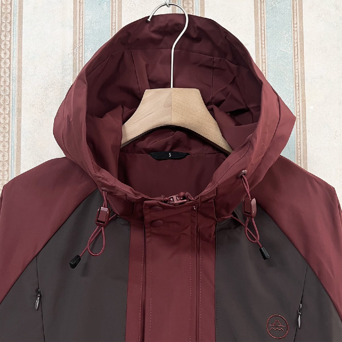 上級(jí) 定価6萬(wàn) FRANKLIN MUSK?アメリカ?ニューヨーク発 ジャケット 快適 防風(fēng) 切替 カジュアル マウンテンパーカー アウトドア サイズ1