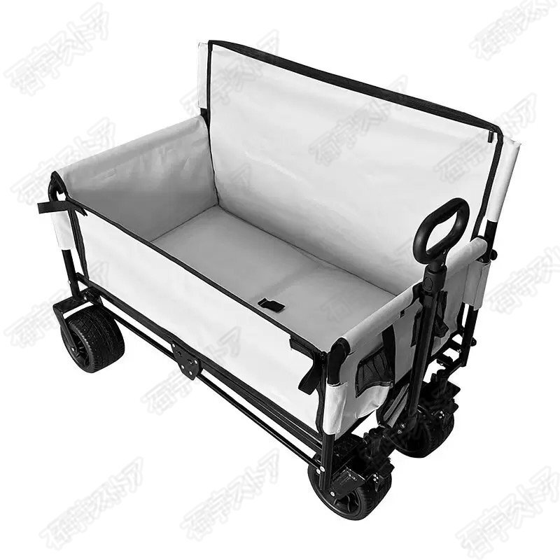キャリーワゴン アウトドアワゴン ストローラーワゴン 大容量 耐荷重 子供が乗れる キャリーカート ベンチ アウトドア shw110.wt