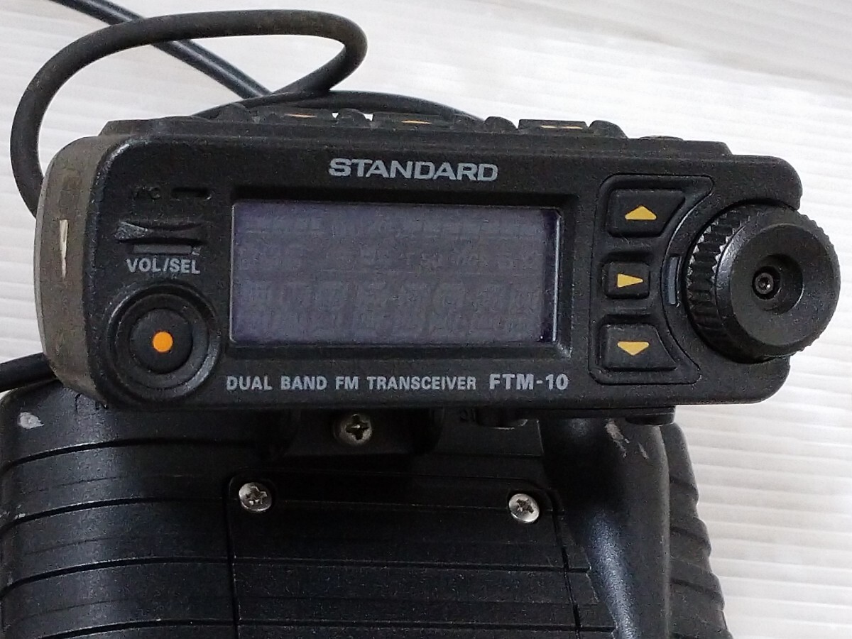 八重洲無線　YAESU　バーテックススタンダード　FTM-10S　モービル　動(dòng)作未確認(rèn)　現(xiàn)狀品　