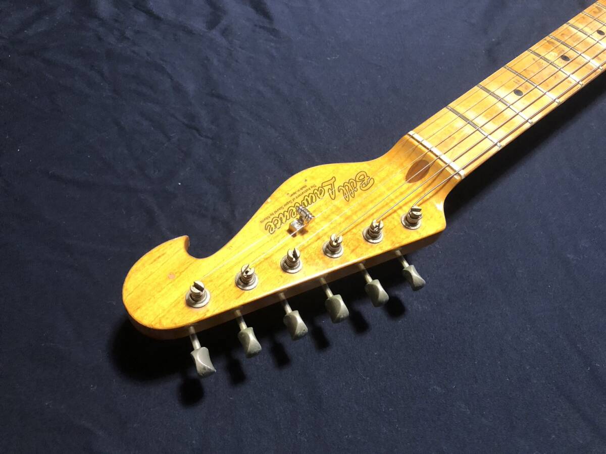 斷捨離中　Bill　lawrence ビルローレンス BL-3 ジャパンビンテージ　ヴィンテージ風(fēng)指板　若干フレイム？キルト？ボディ morris　モーリス