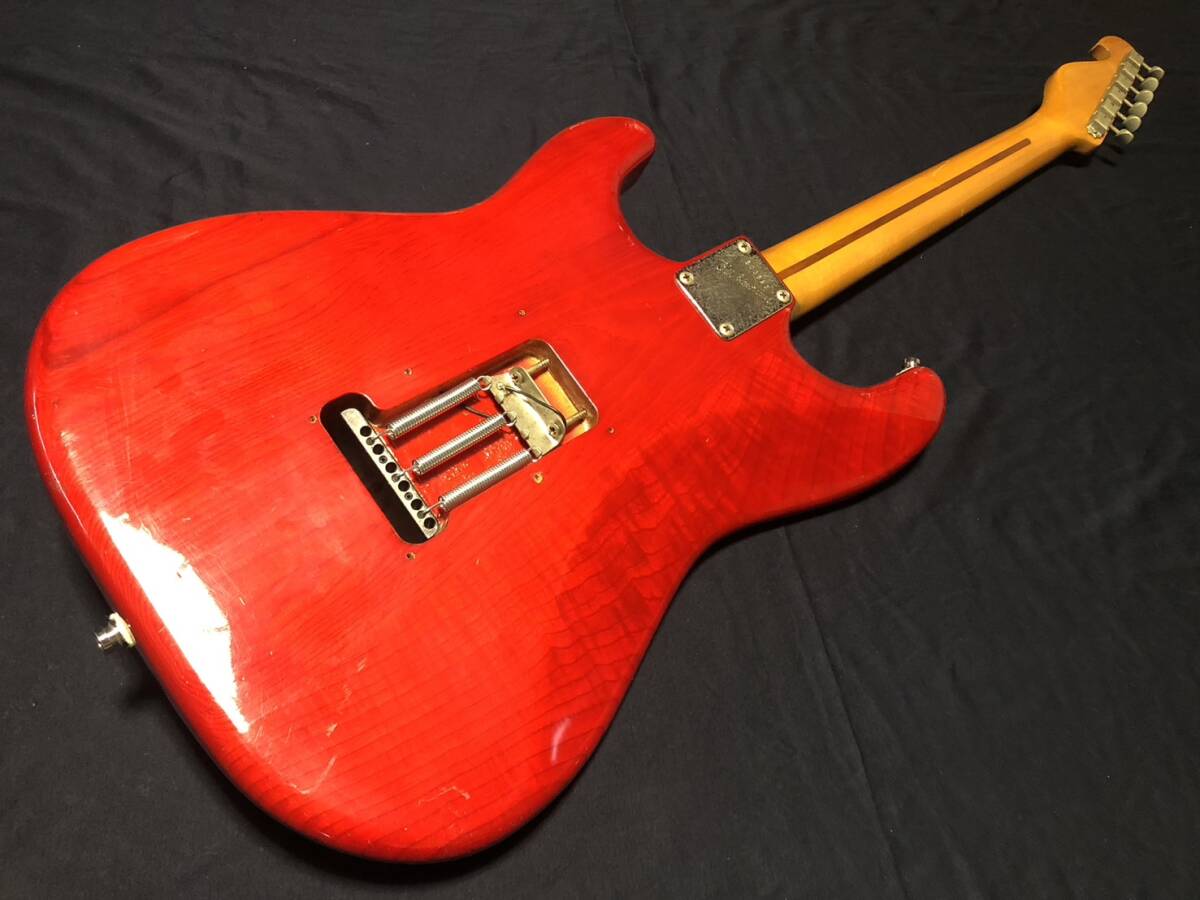 斷捨離中　Bill　lawrence ビルローレンス BL-3 ジャパンビンテージ　ヴィンテージ風(fēng)指板　若干フレイム？キルト？ボディ morris　モーリス