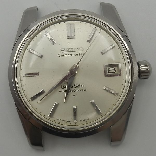 JUNK SEIKO 43999 グランドセイコー デイト クロノメーター GRAND SEIKO Chronometer Diashock35Jewls 手巻き本體部のみ　現(xiàn)狀渡し