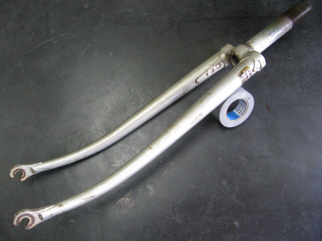 ピスト?競(jìng)輪/NJS認(rèn)定フロントフォーク【TANGE CHAMPION】offset40mm/軸徑9mm中古品