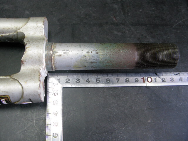 ピスト?競(jìng)輪/NJS認(rèn)定フロントフォーク【TANGE CHAMPION】offset40mm/軸徑9mm中古品