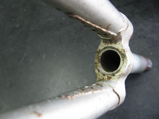 ピスト?競(jìng)輪/NJS認(rèn)定フロントフォーク【TANGE CHAMPION】offset40mm/軸徑9mm中古品