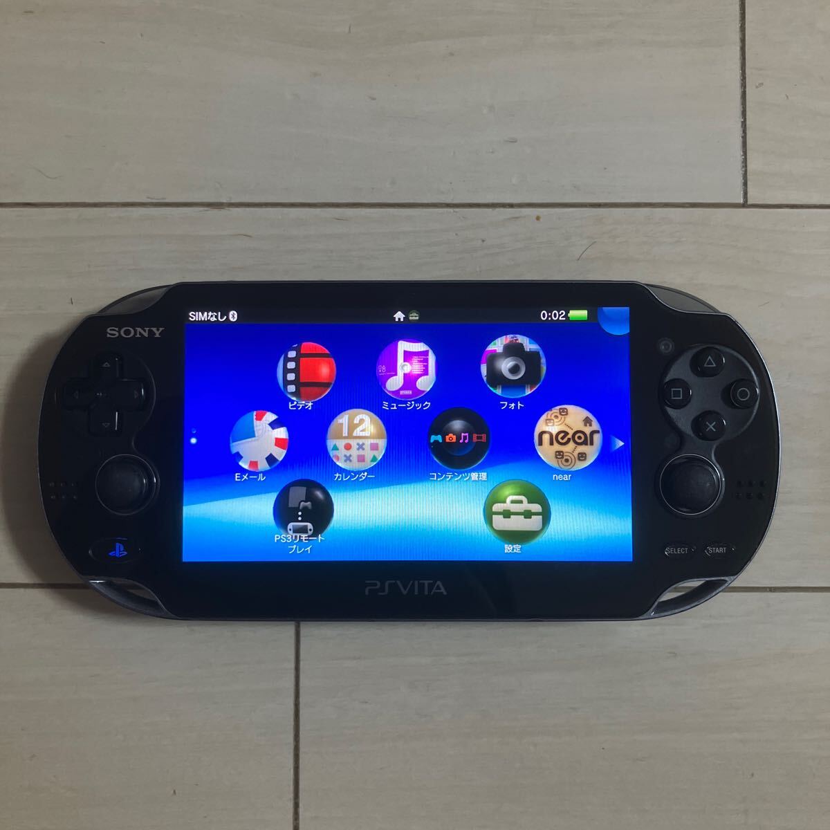 SONY ソニー Vita PCH-1100 PSVITA 初期化済
