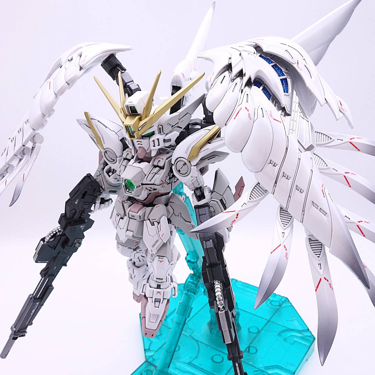 MGSD ウイングガンダムゼロew　スノーホワイト　プレリュード　フルバースト MGSD ウイングガンダムゼロew スノーホワイト プレリュード フル