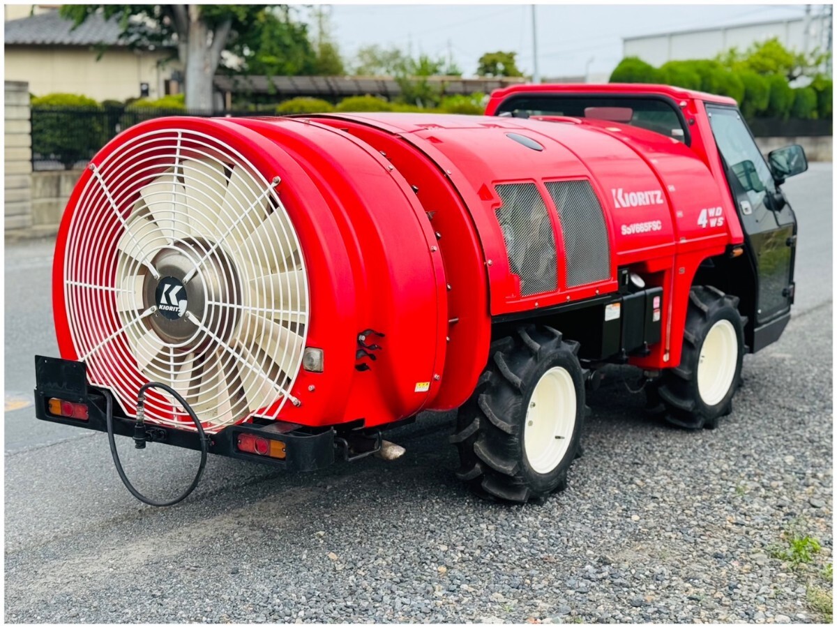 ★★★共立 スピードスプレーヤ★★★SSV665 FSC ★キャビン エアコン ★139時間 ★600L★中古