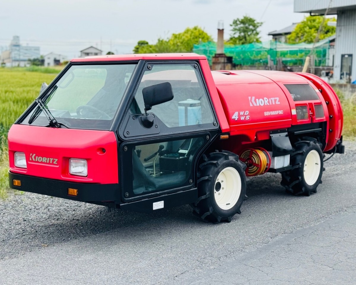 ★★★共立 スピードスプレーヤ★★★SSV665 FSC ★キャビン エアコン ★139時間 ★600L★中古