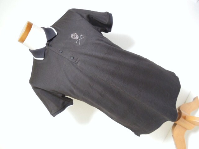 MARK&LONA●マーク&ロナ●スカル●半袖●デザインウエアー●ブラック●サイズ48●超美品●2回のみ使用_画像1