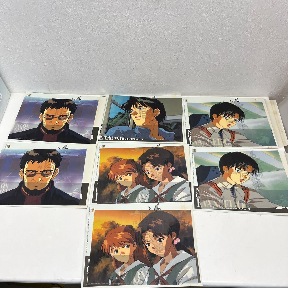 1円スタート 新世紀エヴァンゲリオン セル倶楽部 セル畫 16枚セット まとめ売り 當時物 アニメ イラスト エヴァンゲリオン インテリア