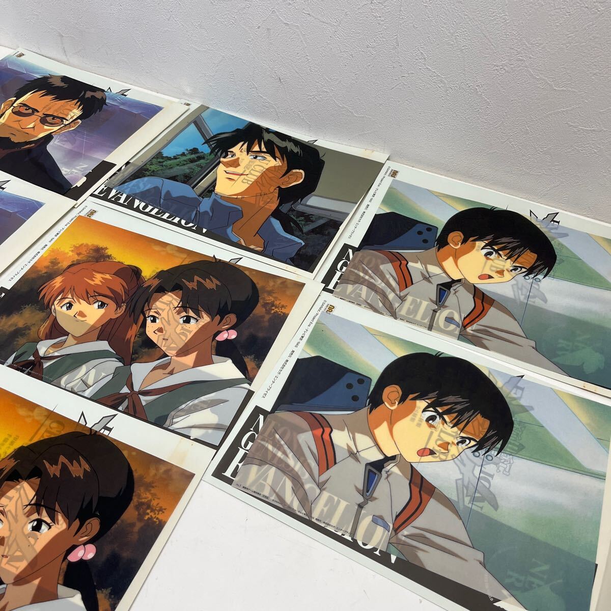 1円スタート 新世紀エヴァンゲリオン セル倶楽部 セル畫 16枚セット まとめ売り 當時物 アニメ イラスト エヴァンゲリオン インテリア