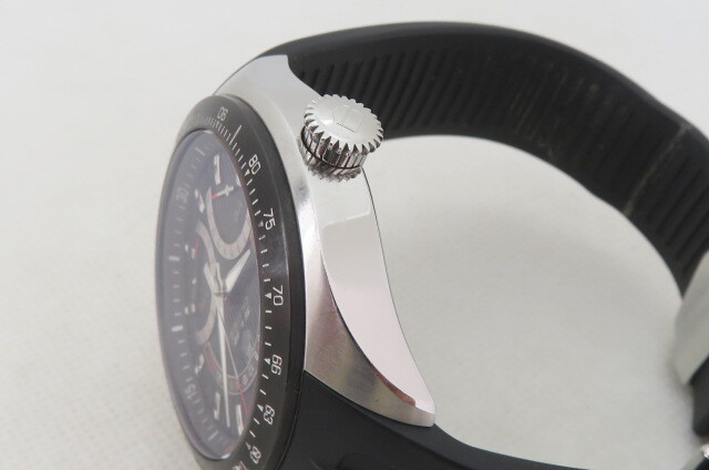 1 иен ~[ рабочий товар ] бирка * Heuer TAG HEUER SLRkyali балка S Mercedes * Benz CAG7010 RBY5389 кварц мужские наручные часы 5-5-24