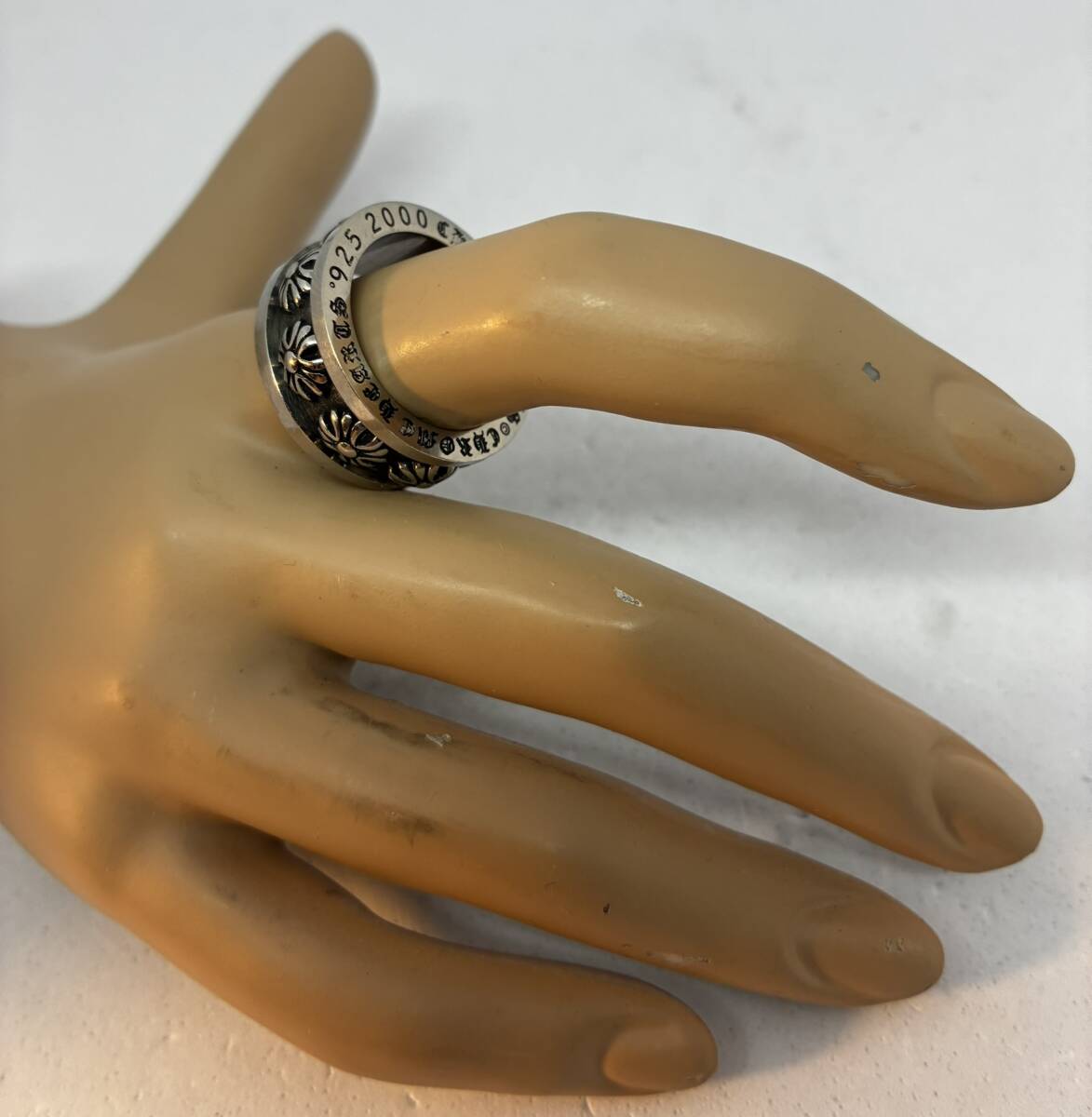 CHROME HEARTS SPINNER RING スぺーサーリング スピナーリング サイズ US10号 JP21号　※本商品はクロムハーツではありません_画像1