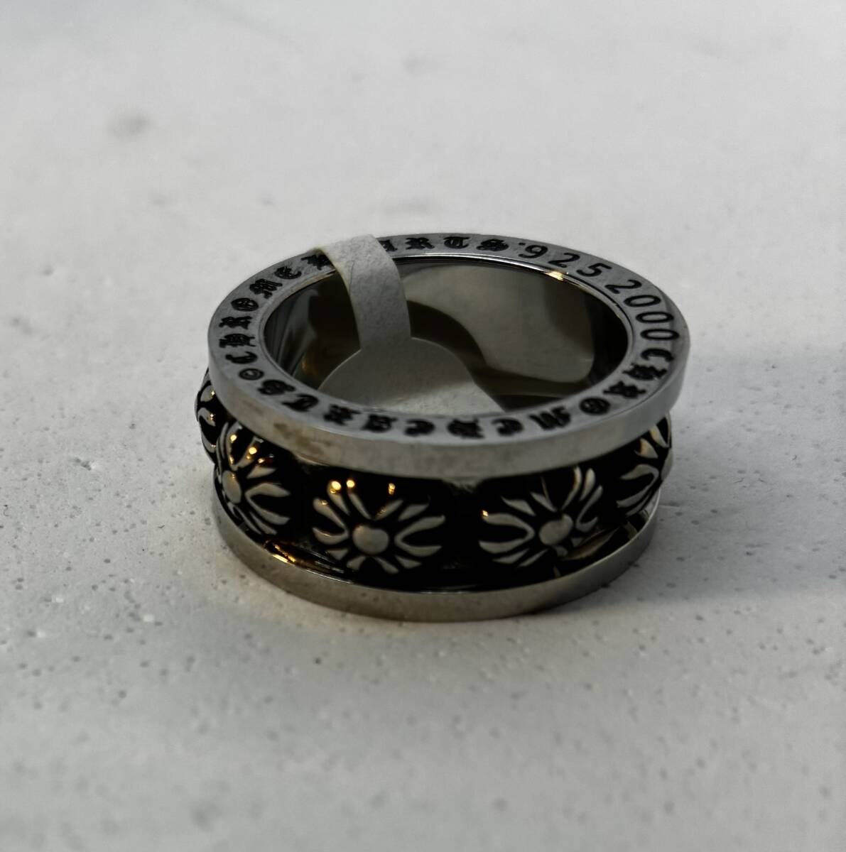 CHROME HEARTS SPINNER RING スぺーサーリング スピナーリング サイズ US10号 JP21号　※本商品はクロムハーツではありません_画像5