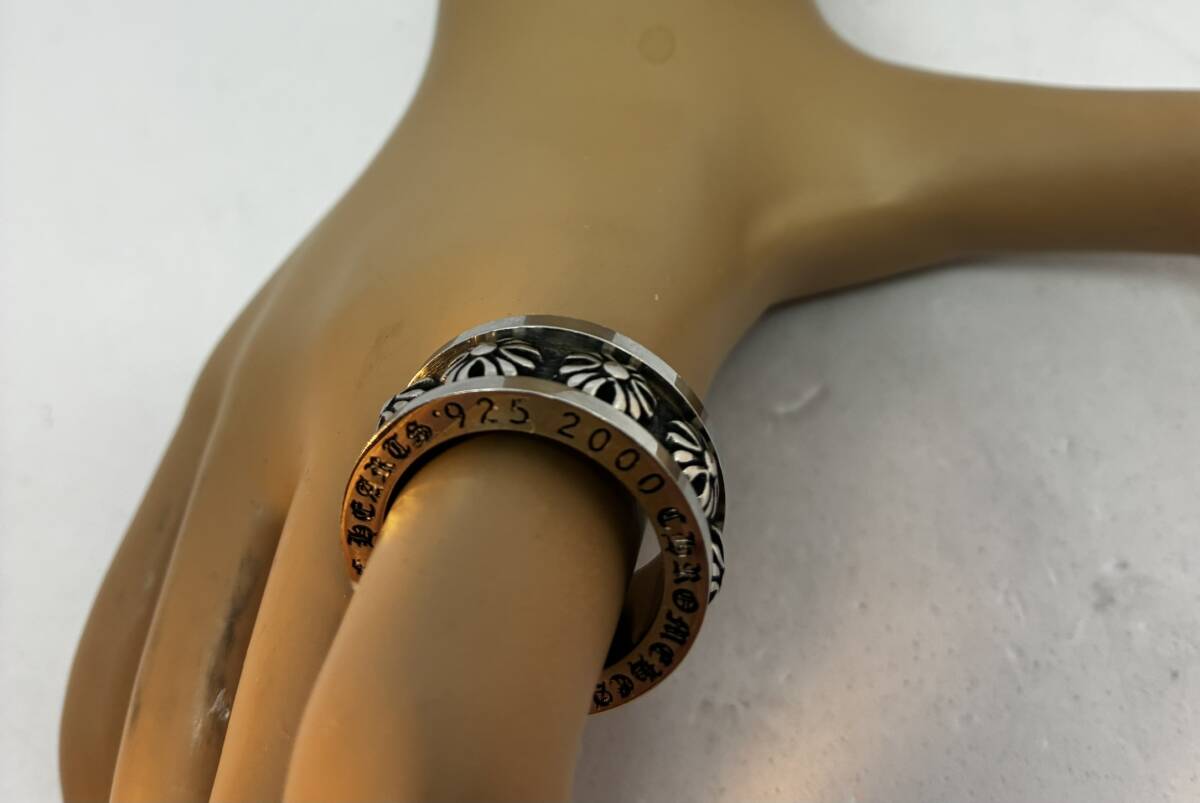 CHROME HEARTS SPINNER RING スぺーサーリング スピナーリング サイズ US10号 JP21号　※本商品はクロムハーツではありません_画像2