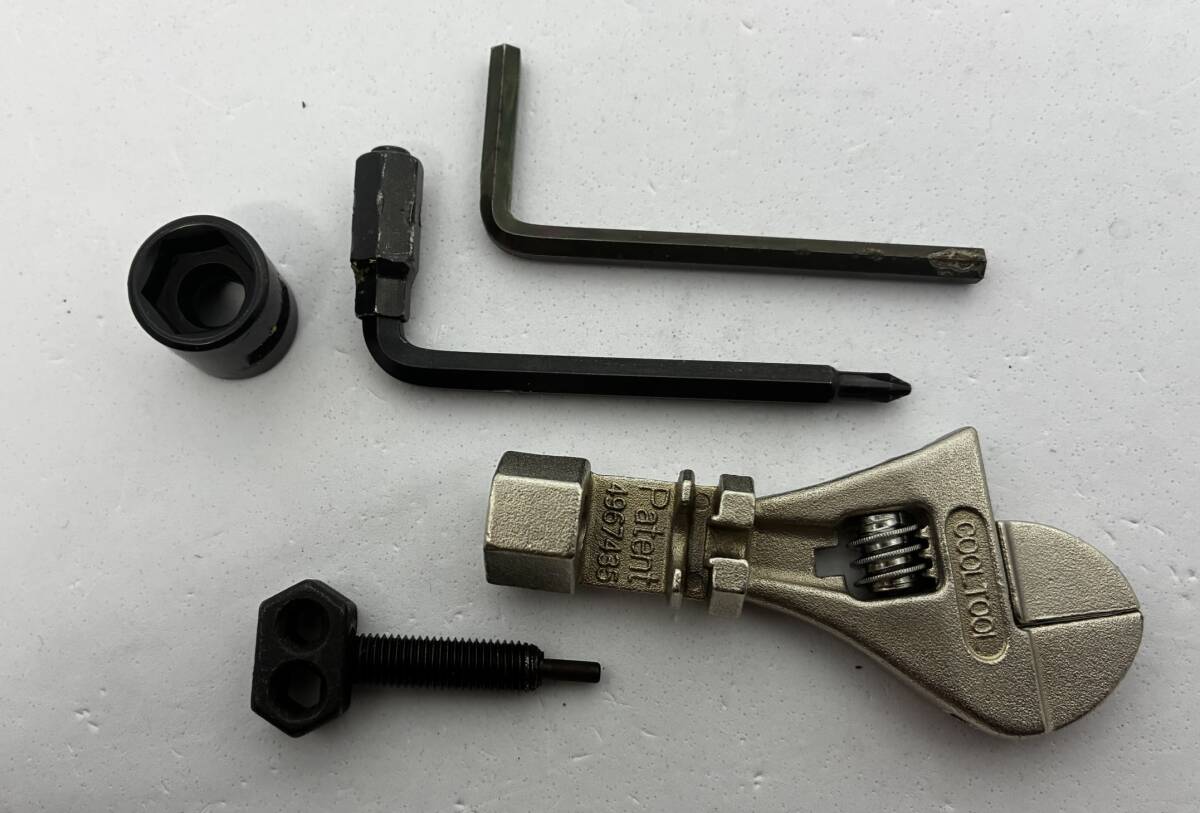 レア ヴィンテージ Gerber COOL TOOL Bicycle Repair Tool Wrench ガーバー クール ツール 自転車 リペア ツール レンチ_画像7