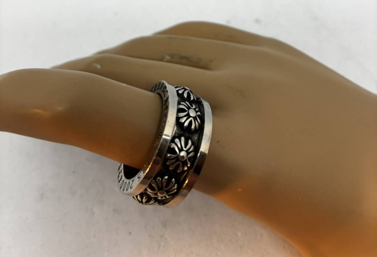 CHROME HEARTS SPINNER RING スぺーサーリング スピナーリング サイズ US10号 JP21号　※本商品はクロムハーツではありません_画像4