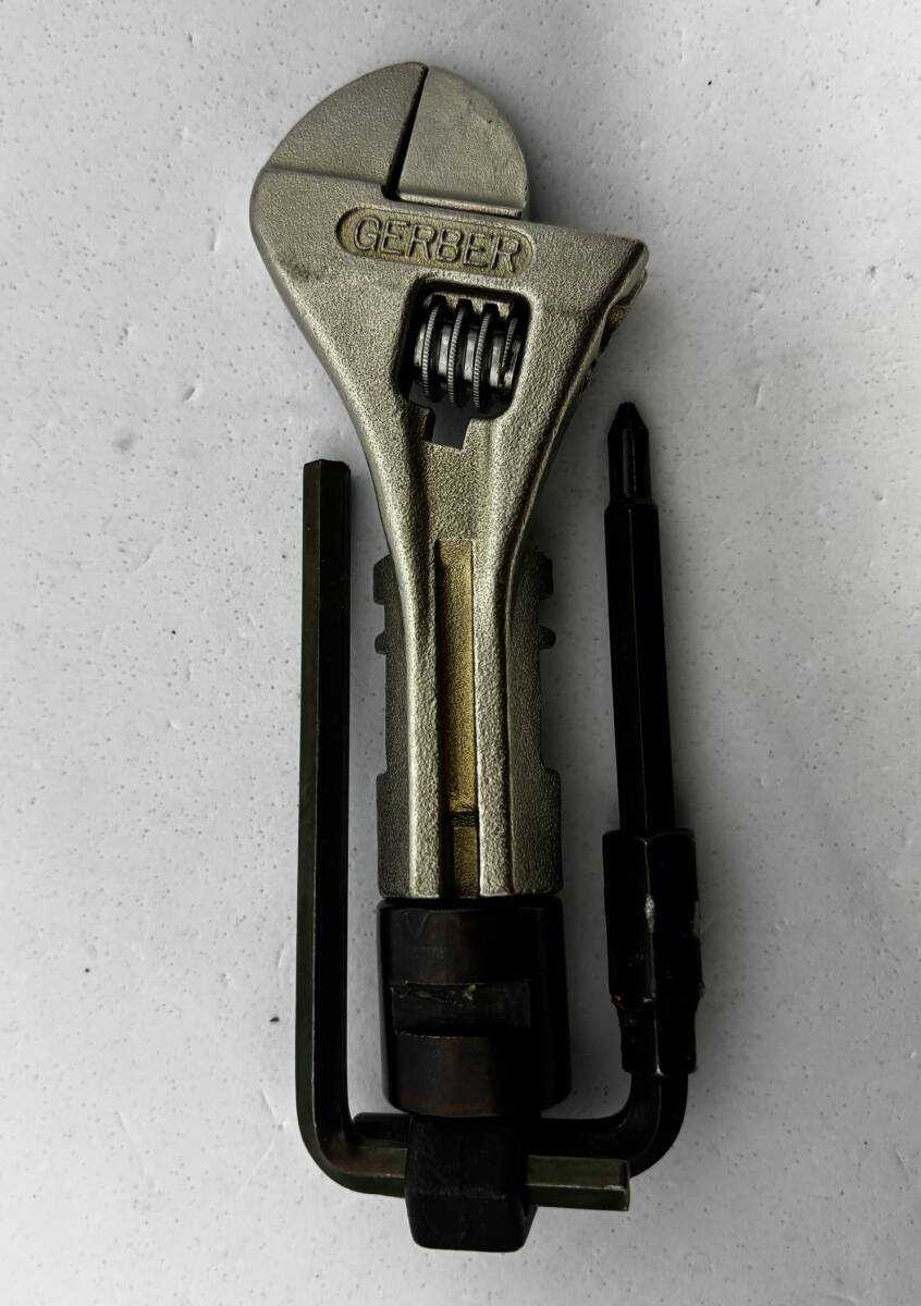 レア ヴィンテージ Gerber COOL TOOL Bicycle Repair Tool Wrench ガーバー クール ツール 自転車 リペア ツール レンチ_画像8