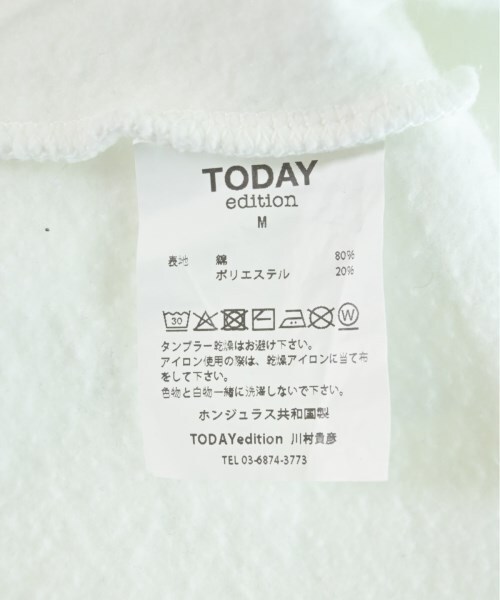 TODAY edition スウェット メンズ トゥデイエディション 中古 古着_画像4
