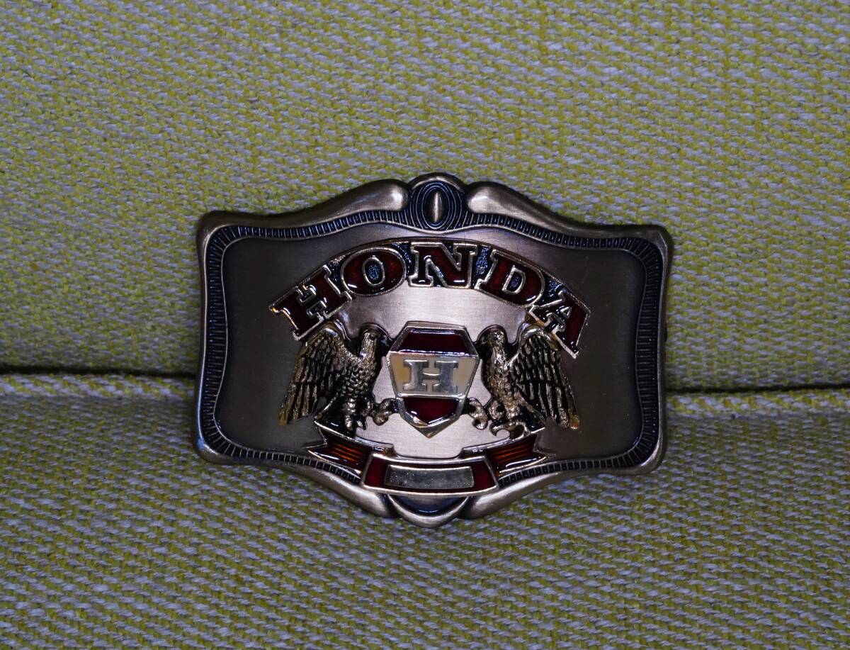 ホンダ　バックル　ワシ　金屬制　オールドモデル