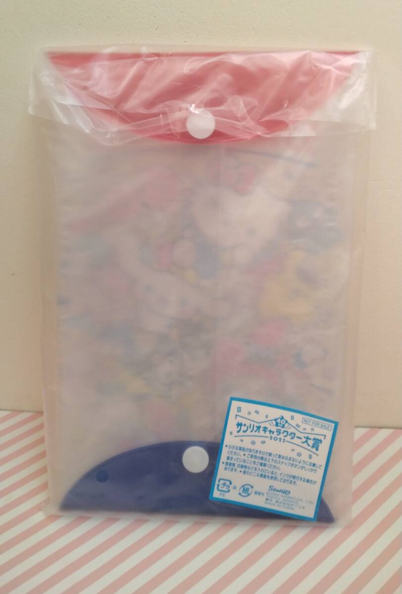 サンリオキャラクター大賞 ノベルティ クリアケース  非売品 ハローキティ ポムポムプリン シナモロール ポチャッコ クロミ マイメロディ_画像3