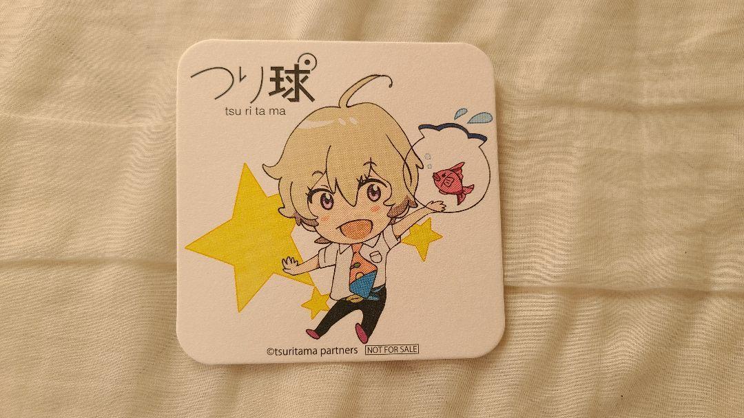 つり球 ハル ノイタミナカフェ コースター 非売品_画像1
