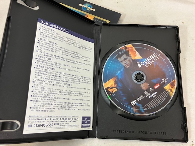 ボーンアイデンティティー DVD 中古_画像4