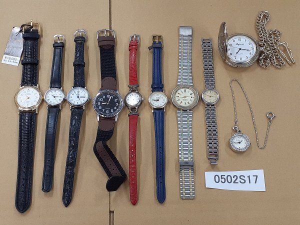 0502S17　腕時計　懐中時計　ジャンク品　おまとめ10點　FRANCO VALENTINO　ROYAL CROWN　SCRIPT など ※動作未確認(rèn)