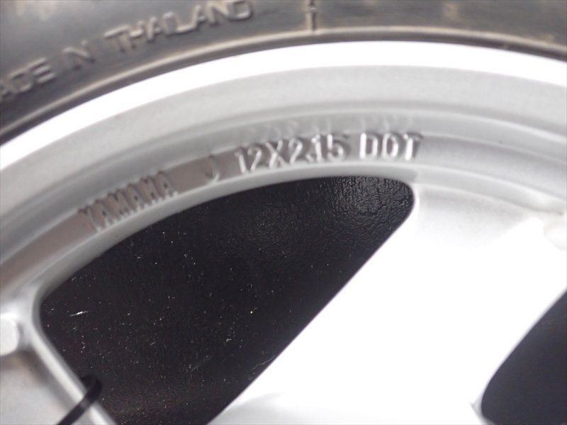 C1R7-0514 ヤマハ GEAR / ギア フロントホイール タイヤ 【UA08J-038*** 2019年式 動畫有】