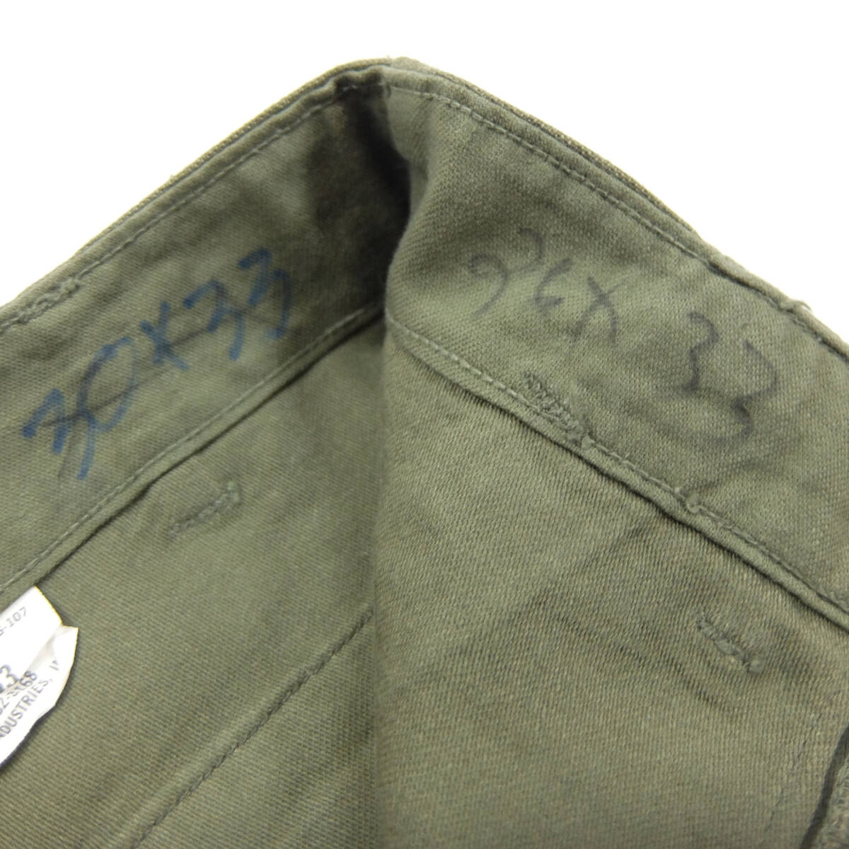 ベイカーパンツ W30 ユーティリティ パンツ U.S.ARMY ビンテージ ヴィンテージ ファティーグパンツ 米軍 アメリカ軍 OG107 ミリタリー