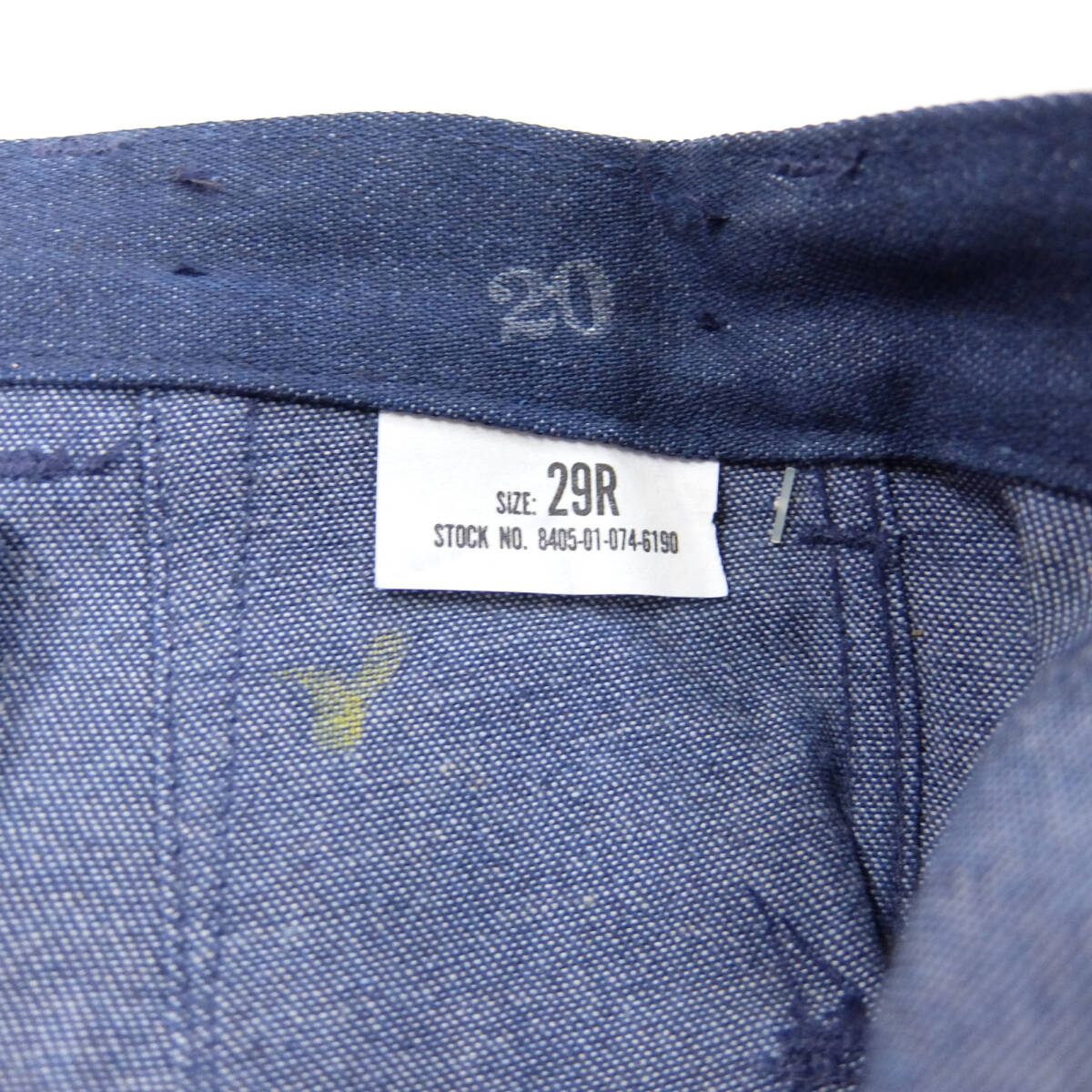デッドストック US NAVY デニム セーラーパンツ 29R TROUSERS ユーティリティー フレア ブーツカット ミリタリー USN ヴィンテージ