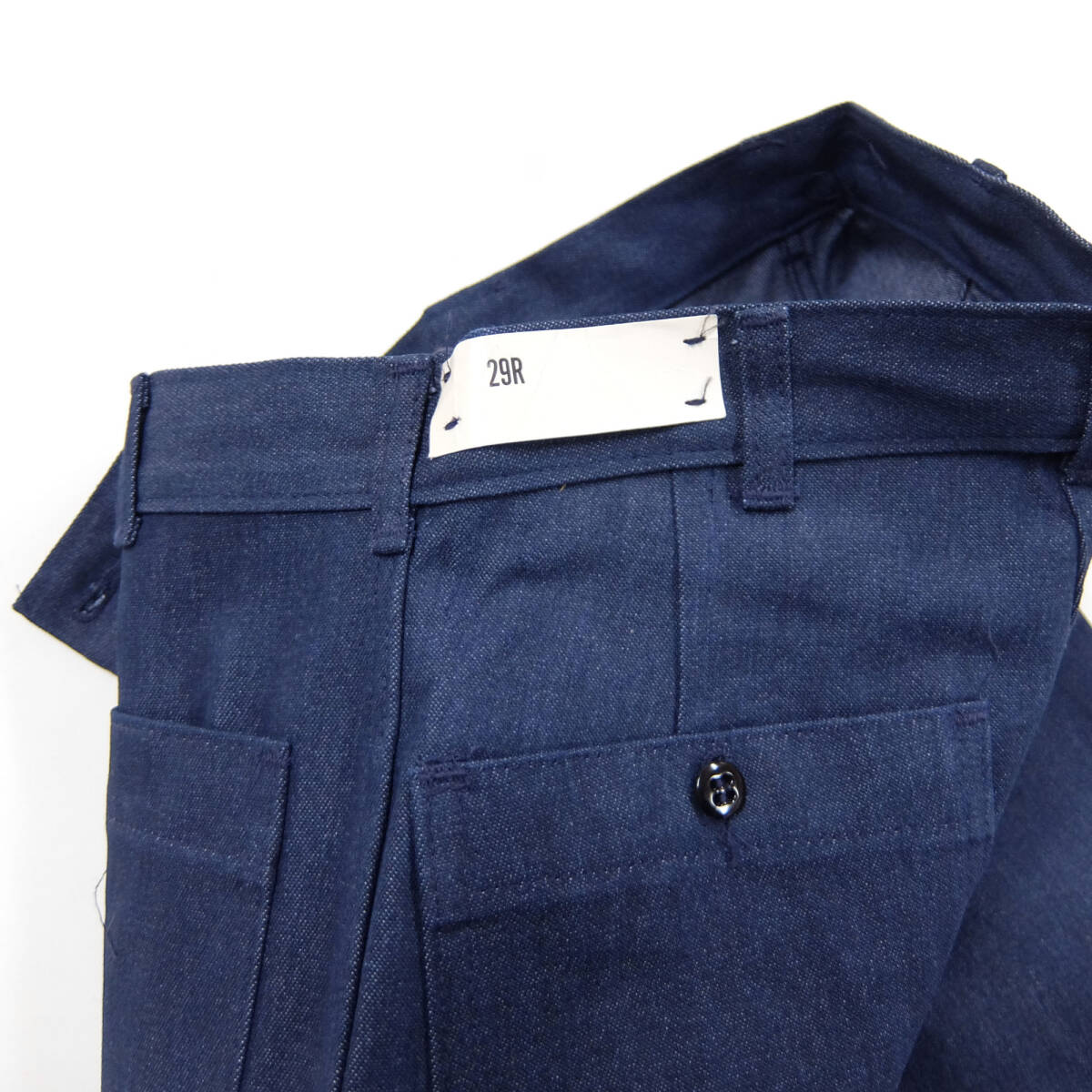デッドストック US NAVY デニム セーラーパンツ 29R TROUSERS ユーティリティー フレア ブーツカット ミリタリー USN ヴィンテージ