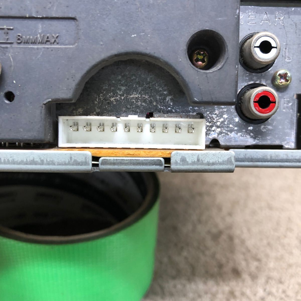 AV5-240 激安 カーステレオ KENWOOD RX-310 40601348 カセットデッキ FM/AM オーディオ 通電未確認(rèn) ジャンク