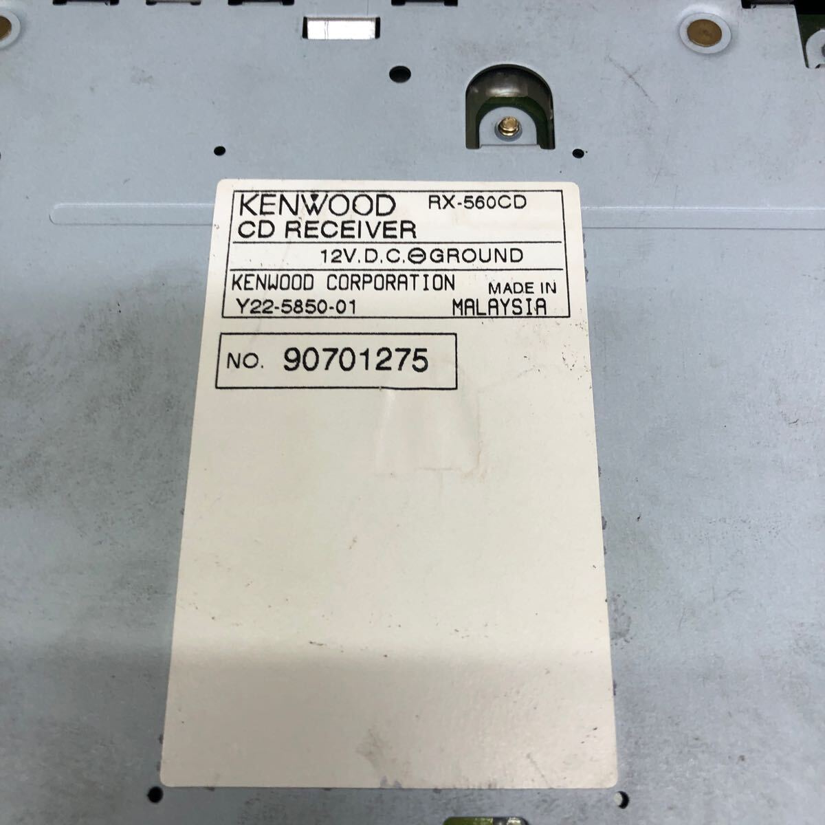 AV5-469 супер-скидка машина стерео KENWOOD RX-560CD 90701275 CD плеер FM/AM аудио корпус только простой рабочее состояние подтверждено б/у текущее состояние товар 