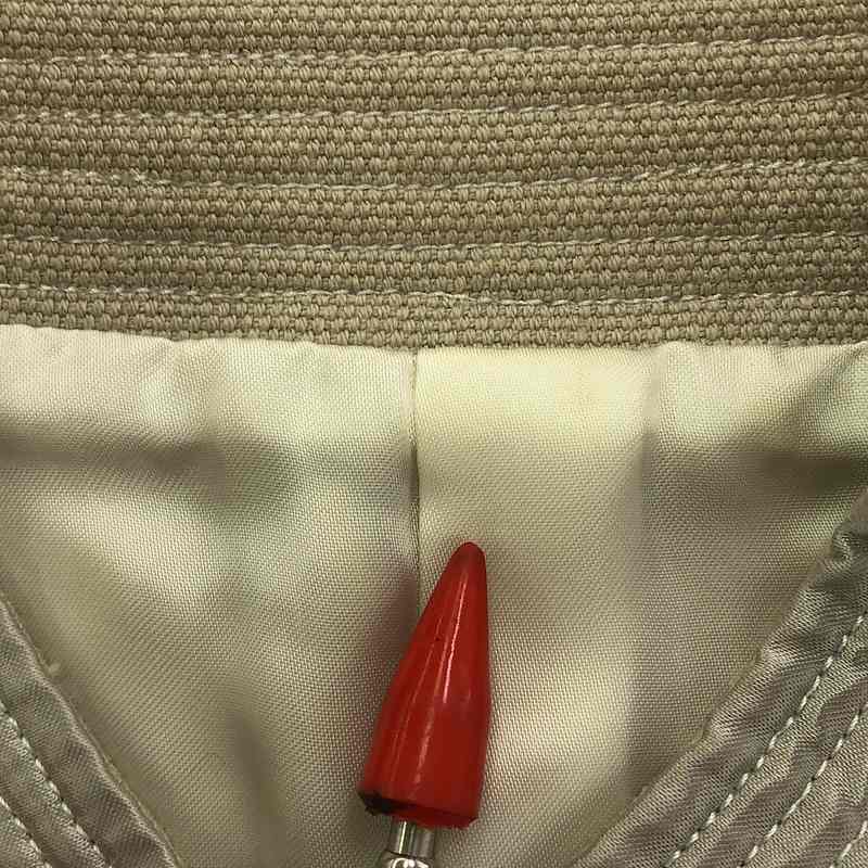 【美品】 sacai / サカイ | フリルスリーブ切替ノーカラーダブルコート | 2 | ベージュ | レディース_画像10