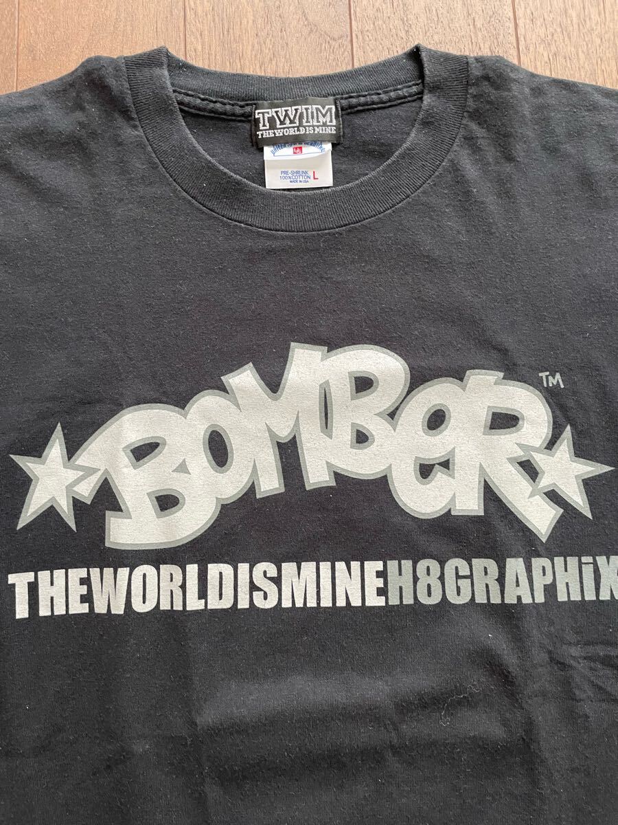 激レア TWIM トウィム Tシャツ punk rock toyz ロカビリー BOUNTYHUNTER バウンティハンター_画像2