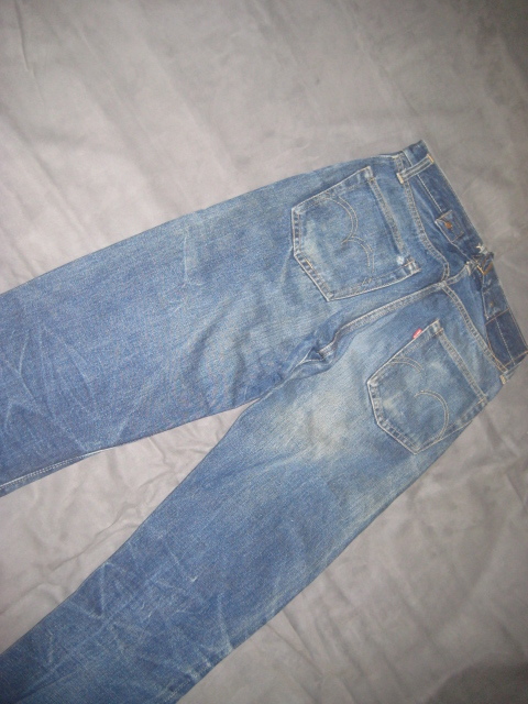  супер редкий выставленный товар 37 год модели LEVI'S 501 BigE первоклассный sinchi задний Vintage оригинал ( Levi's 501XX большой битва 30s 40s одна сторона Levi's