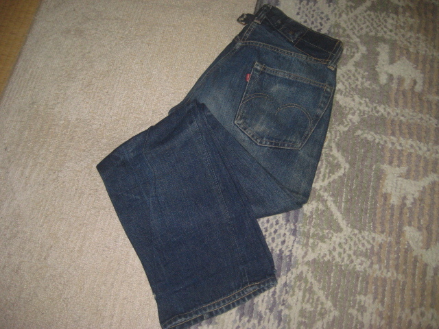  супер редкий выставленный товар 37 год модели LEVI'S 501 BigE первоклассный sinchi задний Vintage оригинал ( Levi's 501XX большой битва 30s 40s одна сторона Levi's