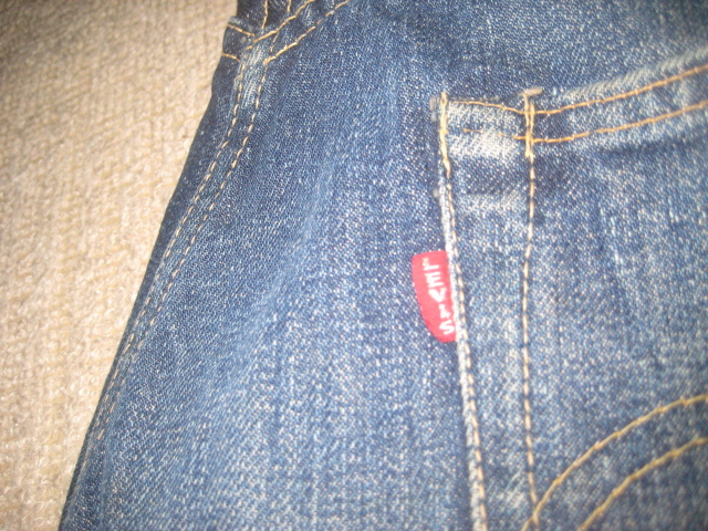  супер редкий выставленный товар 37 год модели LEVI'S 501 BigE первоклассный sinchi задний Vintage оригинал ( Levi's 501XX большой битва 30s 40s одна сторона Levi's