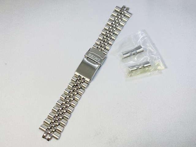 44G1JZ SEIKO 22mm 純正ステンレスブレス 5連 SZEN005/7S26-0020他用 ネコポス送料無料