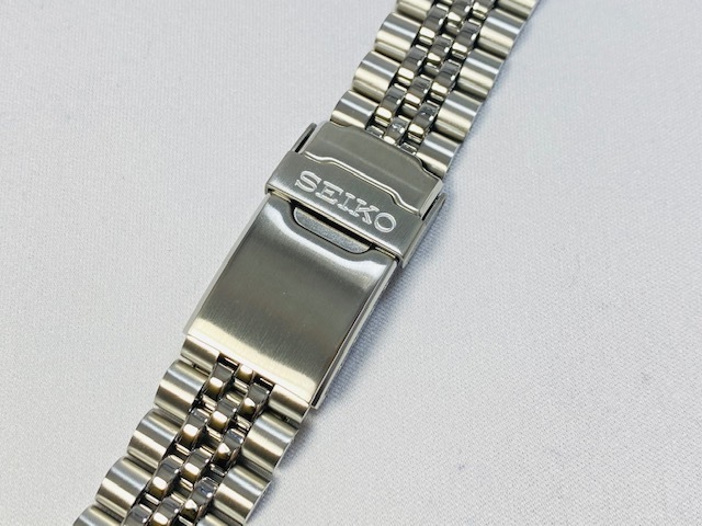 44G1JZ SEIKO 22mm 純正ステンレスブレス 5連 SZEN005/7S26-0020他用 ネコポス送料無料