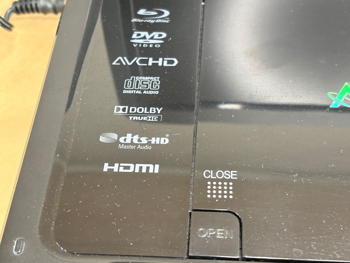 1円スタート AVOX 10インチ ポータブル ブルーレイ ディスクプレーヤー APBD-1010HW リモコン付き DVD プレーヤー 動作未確認(rèn) 通電確認(rèn)済み