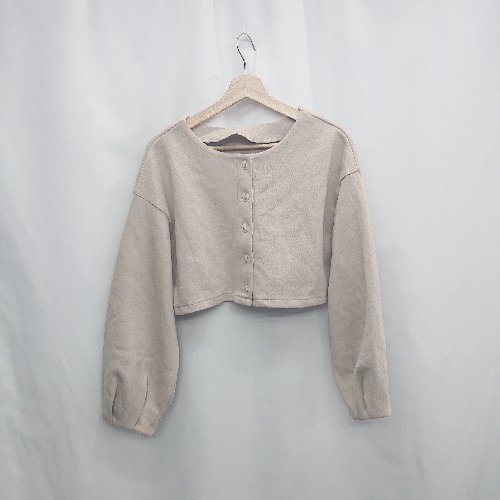 ◇ Θ WILLFULLY ウィルフリー ワンピース カーディガン サイズF グレージュ系 レディース E