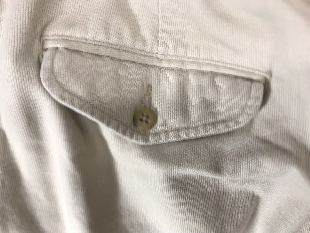Polo Ralph Lauren ポロラルフローレン ツータック コットンパンツ W34L30 ホワイトベージュ チノパンツ メンズ