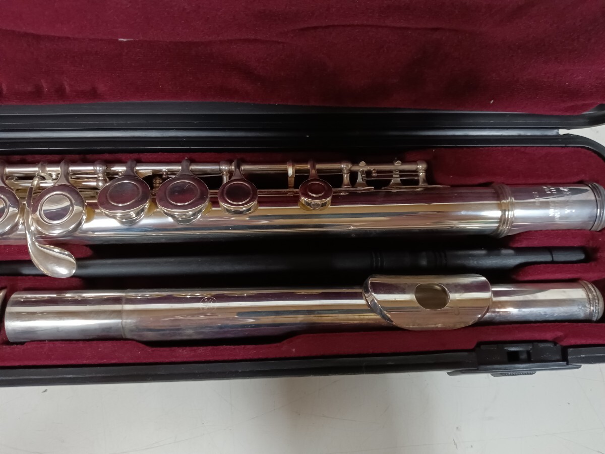 BE0704443 ☆ 1円～ YAMAHA ヤマハ フルート YFL211S ハード