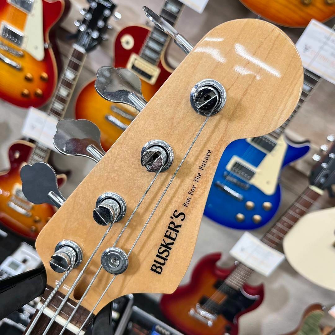 【10269】 BUSKER'S ジャズベースタイプ レッド フレイム 10269】 BUSKER'S ジャズベースタイプ レッド フレイム|Yahoo