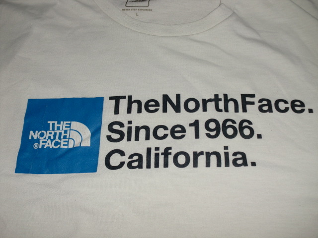ノースフェイス　吸汗速干Tシャツ　Lサイズ　THE NORTH FACE　ゴールドウイン　青