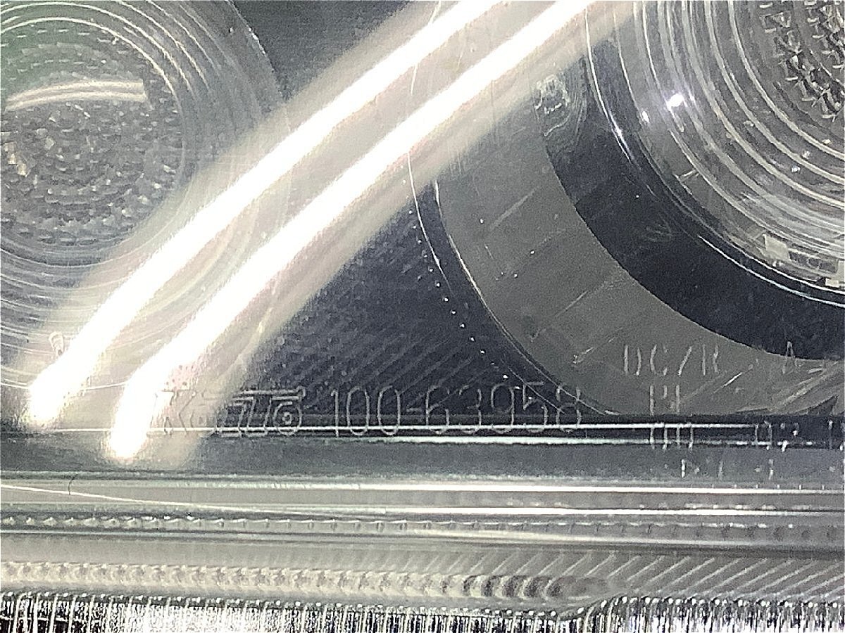 レンズ リペア クリア塗装 日産 ムラーノ PNZ51 純正 HID ヘッドランプASSY 左右 100-63958 前期 Z51系 レべ/バラスト付 コーティング_画像4