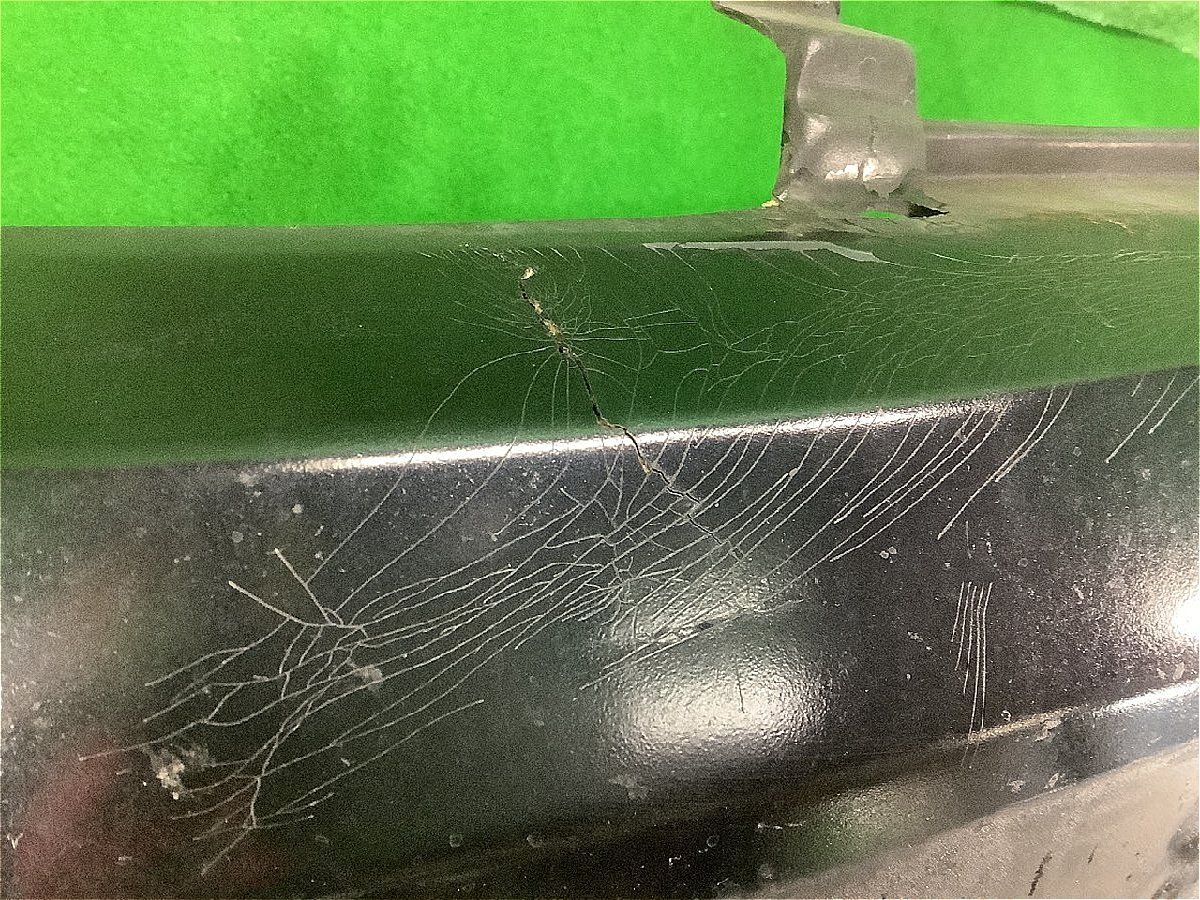 ESB FRP製 MH21S ワゴンR 社外 フロントバンパー 純正グリル付 72111-58J3 後期型 ZJ3 黒パール ブラック MODERING製 メッシュグリル_画像8